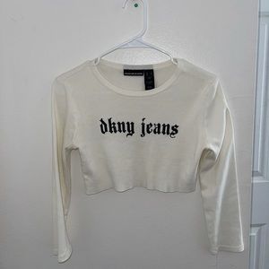 Dkny Long sleeve crop